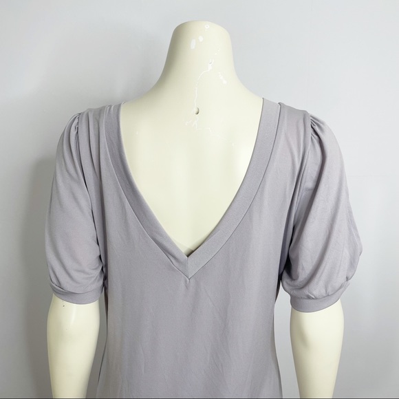 GUESS Lavender Tunic with Slit Sleeves - Sz. L - Picture 4 of 9
